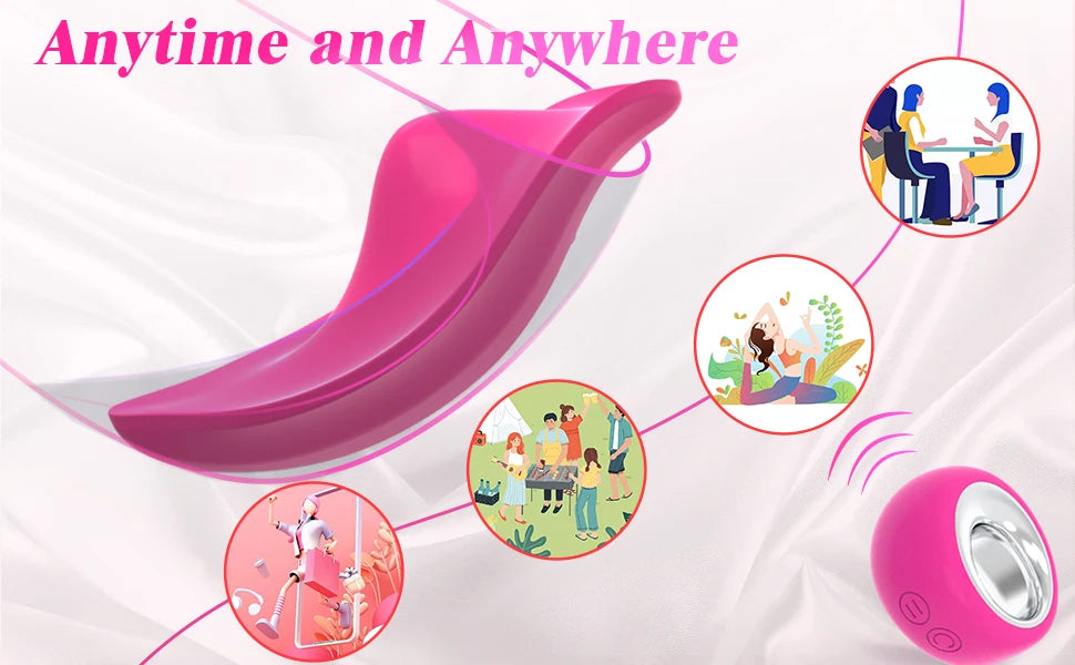 Panties Vibrator Adult Sex Toys for Women or Couples Quite Rose Dildos Sex Machine