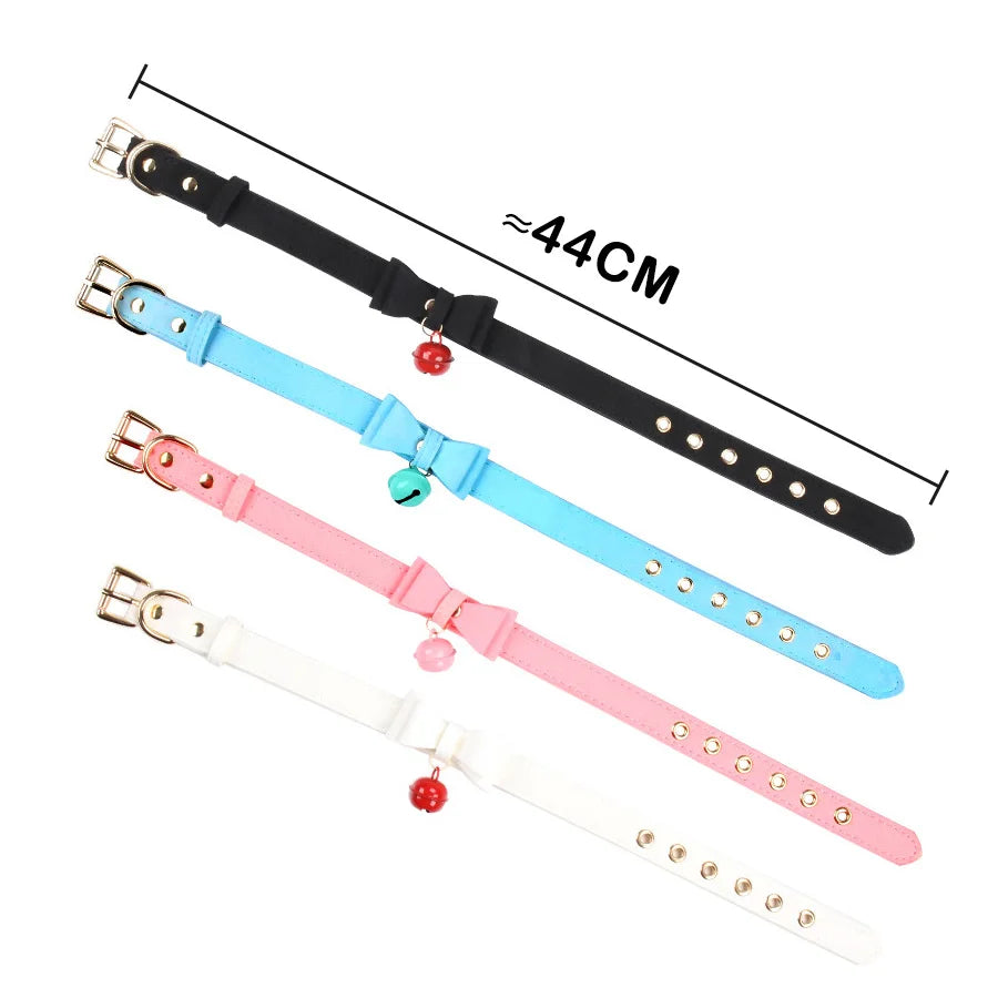 Sexy PU Leather Collar Bell Choker Slave Costume BDSM Bondage Necklace Neckband Sex Toys Adults SM Erotic Accessories