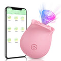 Sex Toys Rose-Sucking Vibrator for Women Oral Nipple Clitoris Sucker Clit Stimulator Massager Vibrating Female Adult Products