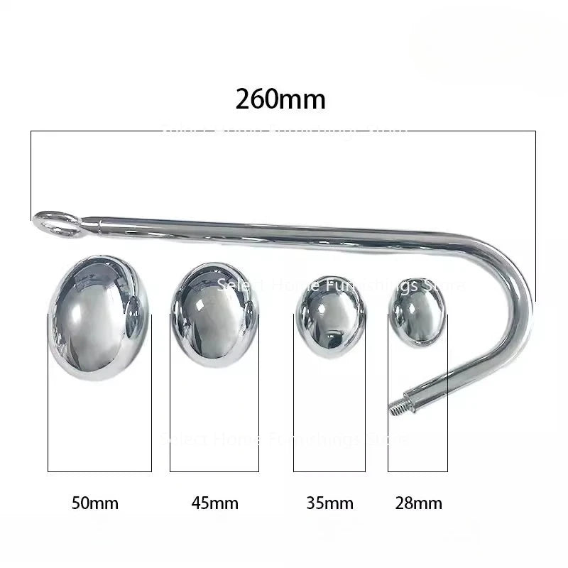 Suitable for Stainless Steel Anal Hook, Anal Ball, Metal Anal Dilator