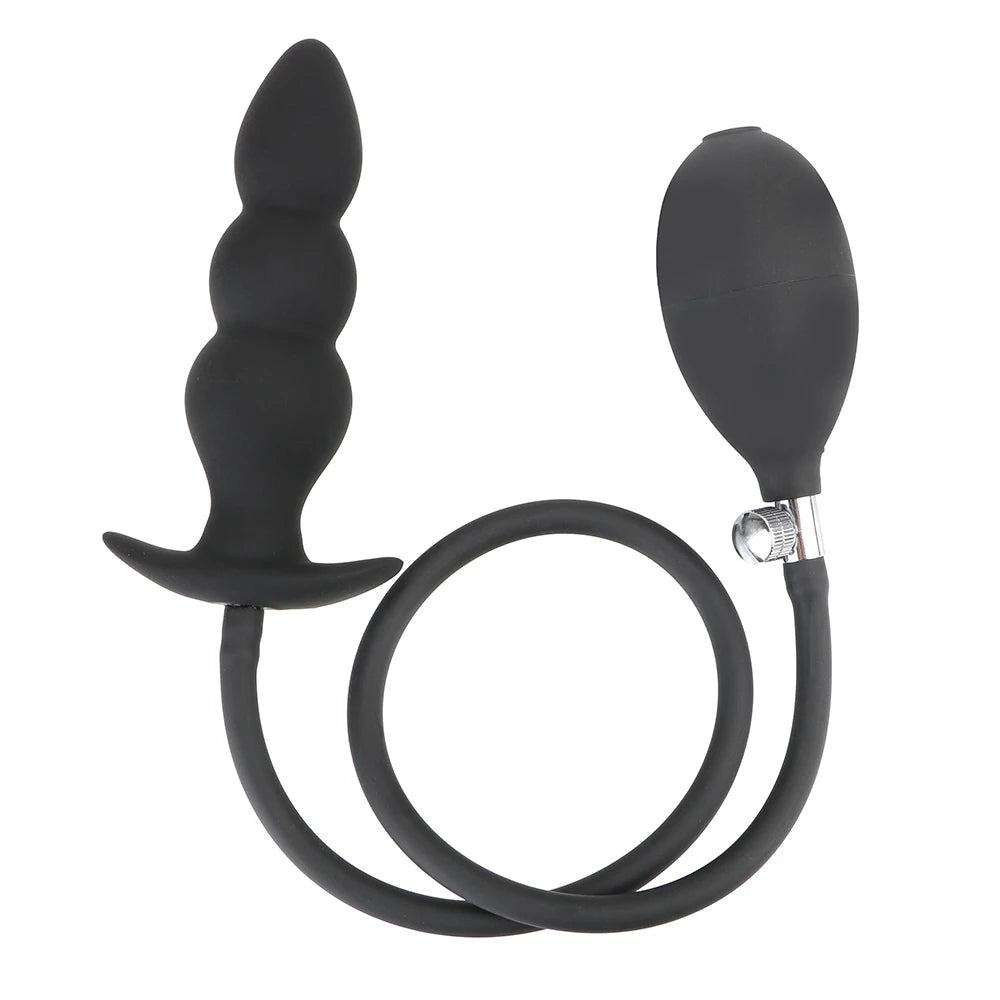 Inflatable Anal Plug Butt Dilator Sex Toys For Adults Games Men Women Dildo Vaginal Expander Couples Bondage Set Erotic Products