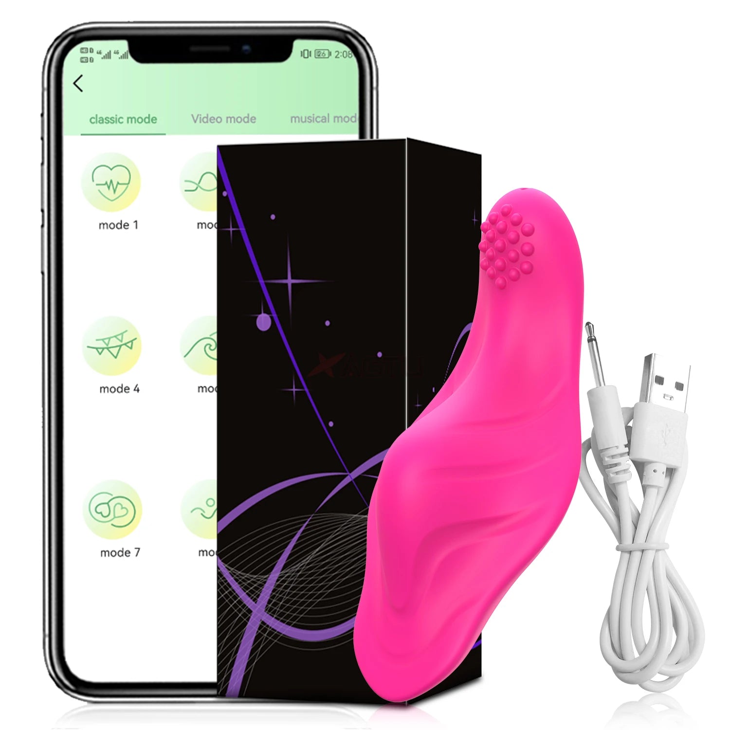 Mini Vibrator For Women Clitoris Stimulator APP Bluetooth Remote Control Wearable On Sexy Panties Female Adults Sex Toys