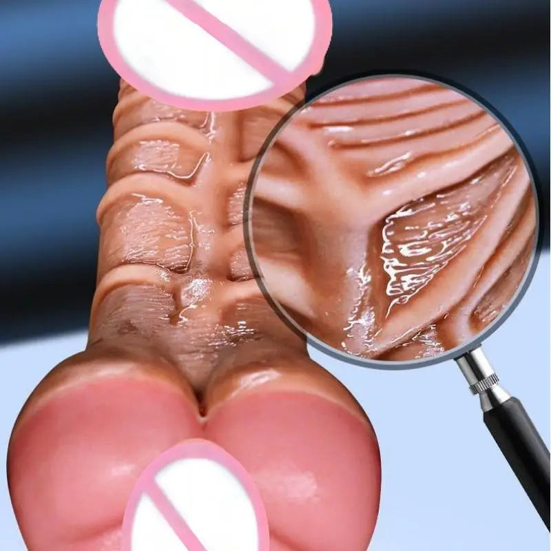 Cowboy and Cowgirl Masturbator Kit with Realistic Vagina and Anus, Clitoris Stimulator, Penis Enlargement, 18+ Adult Sex Toys