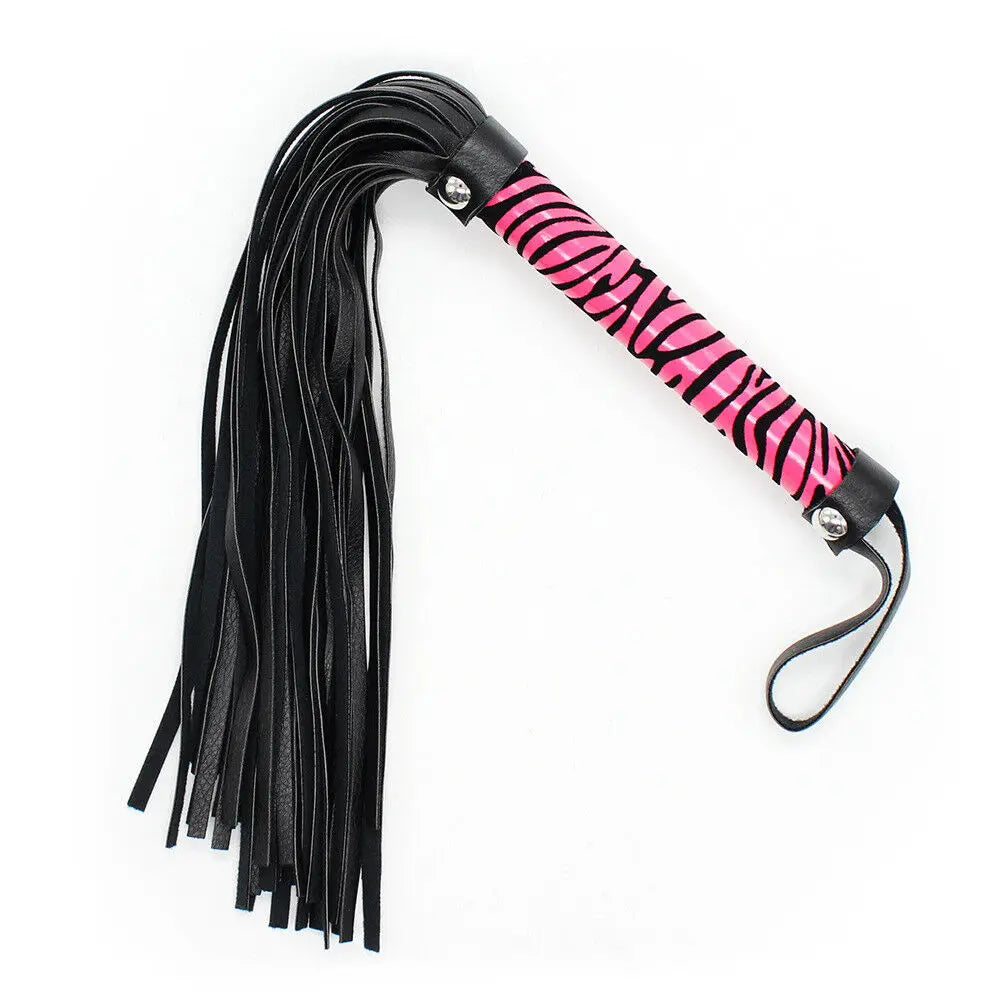 Slave Spanking Leather Cockring Flogger Braid Tails of Sex Toys Sexy Couples Flirt Games for Men Women Fetish Bdsm Bondage Whip