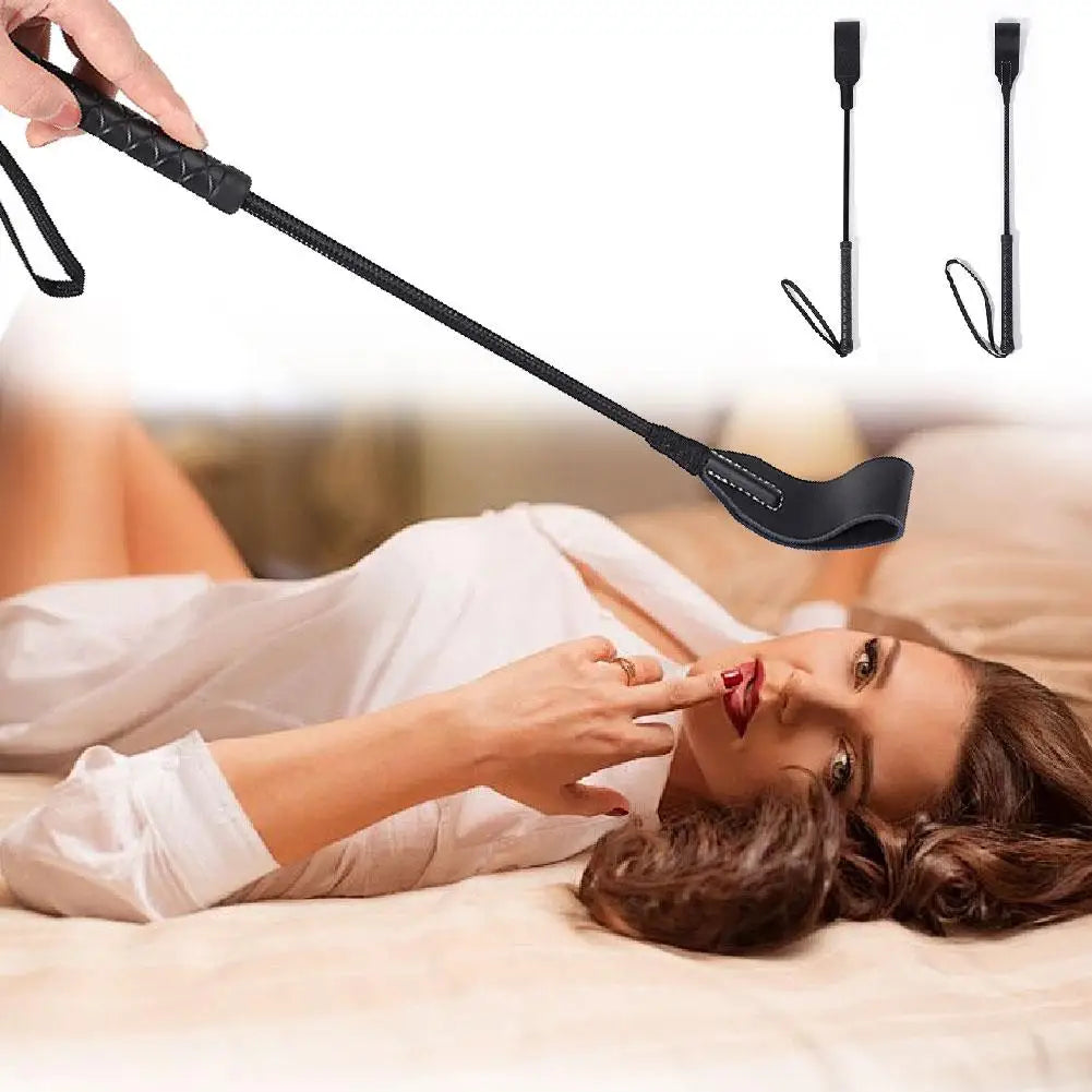 BDSM Sex Toys for Couples Chastity Erotic Women Silicone Whip Fetish Boutique Riding Crop Flogger Bondage Flirt Spanking Knout