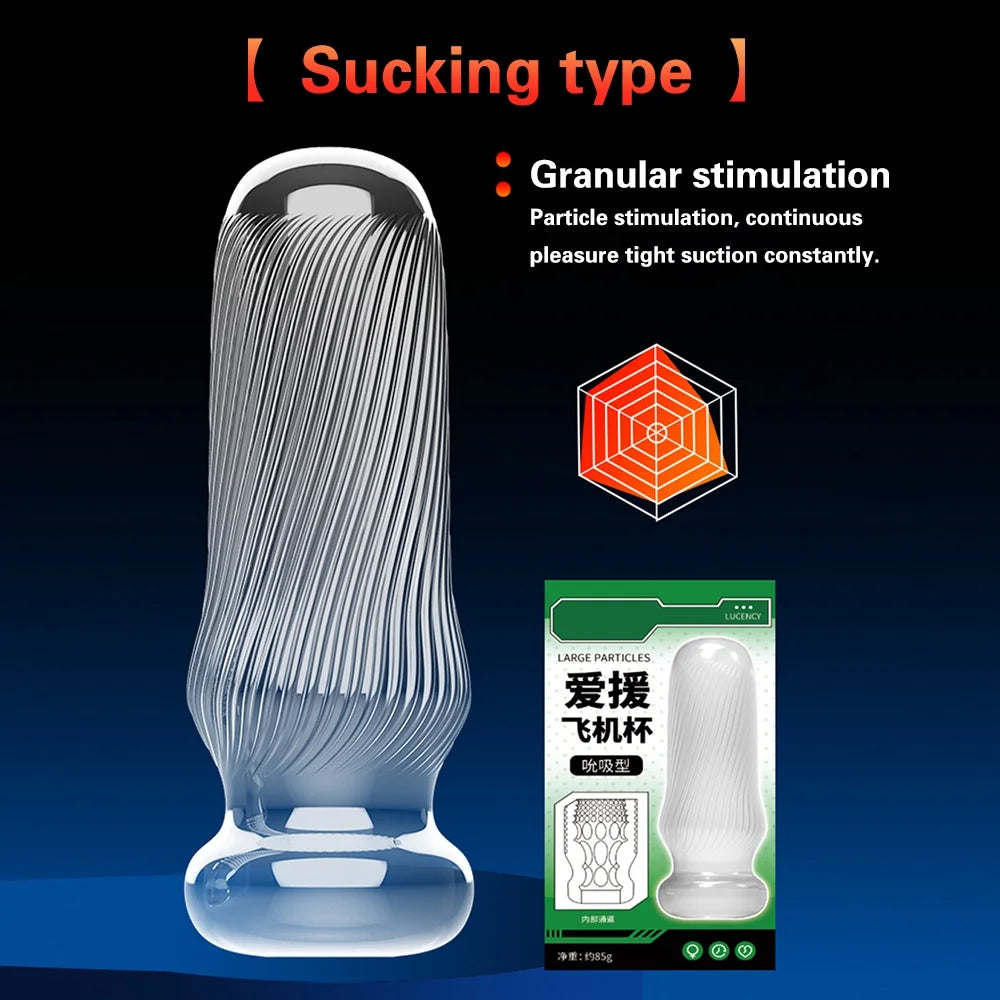 Masturbation Cup Sex Toys for Men Soft Male Exercise Penis Massage Sexy Pocket Pussy Blowjob Toy Vagina Adult Goods 18+