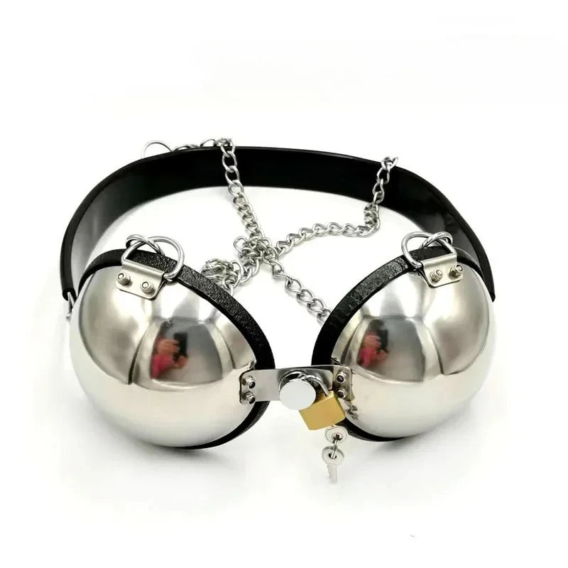 Adult games erotic neck collar chastity bra sexy lingerie bdsm bondage sex toys for couples woman strap on harness restraints