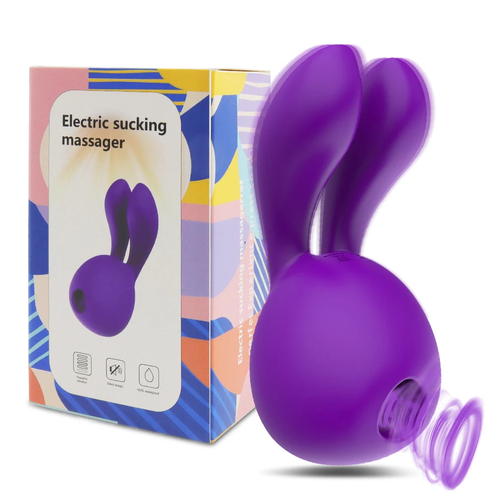 Nipple Sucking Vibrator Cute Rabbit Sex Toys for Woman 8 Modes Clitoris Stimulator G spot Licking Massager Female Masturbator