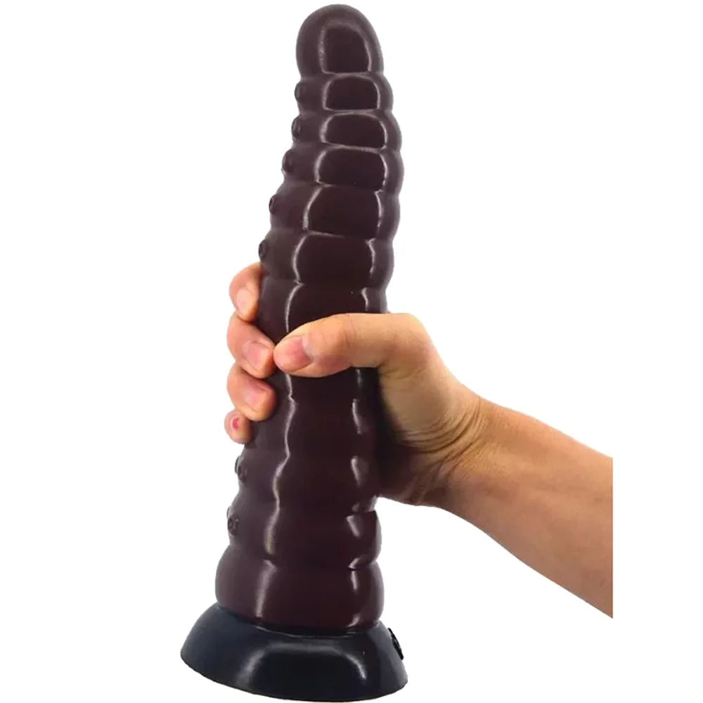 Silicone Simulation Dildo Female Masturbator Clitoris Massager Sex Toy Simulation Caterpillar Dildo