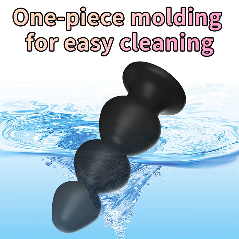 Silicone Anal Plug For Women Anal Vaginal Expander Bottom with colored diamonds Sex Toy Adults Games Couple Tool Erotic Products