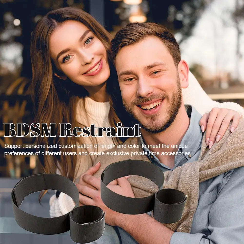 BDSM Restraints for Fun SM Handcuffs Sexual Position Ankle Cuffs Bondage Adjust Strap Leg Thigh Cuff Spreader Bar Cop Cosplay