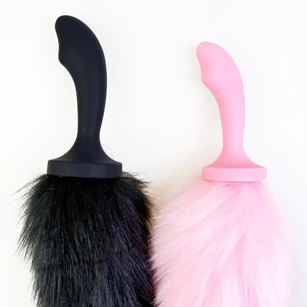 Sexy Fox Anal Plug Tail Silicone Anal Toys For Women Men Butt Plug Dildos Small Tail Anal Plug Cosplay Sex Toys Women Vibrator