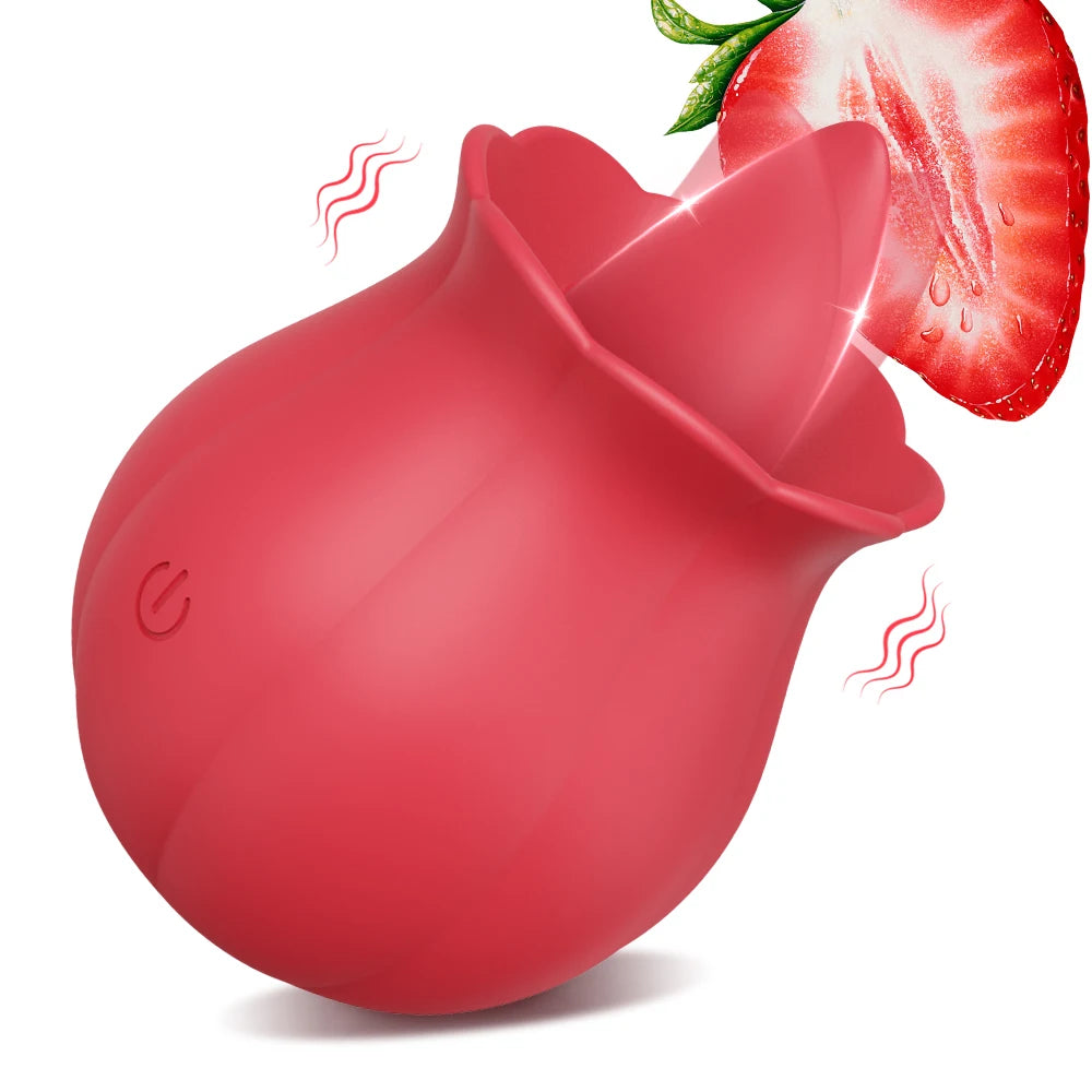 Sex Toys Tongue Licking Nipple Clitoris Stimulator Massager Dildo Vibrator Masturbation Tools Women Vibration Adult Supplies