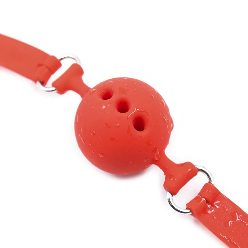 Red Boutique Silicone BDSM Whip Erotic Sex Toys with Mute Ball Mouth Gag for Couple Flirt Spanking Chastity Sex Accessoires