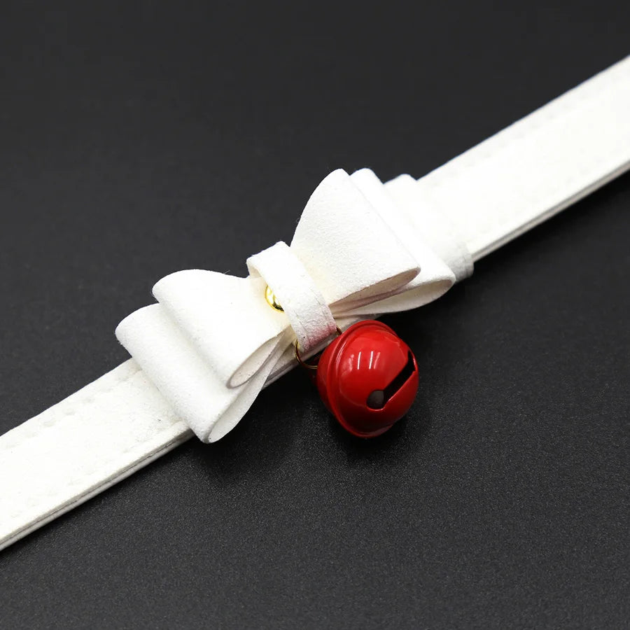 Sexy PU Leather Collar Bell Choker Slave Costume BDSM Bondage Necklace Neckband Sex Toys Adults SM Erotic Accessories