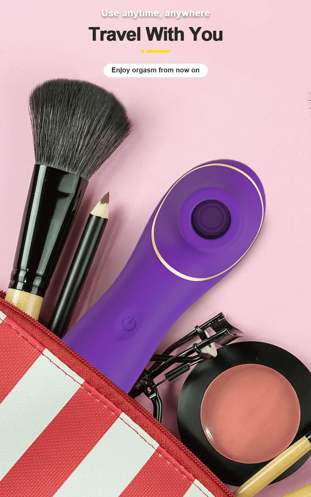 Mini Sucking Vibrator Female Clitoral G-spot Vagina Masturbator Oral Vacuum Nipple Massager Sex Toys Adults Goods for Women 18