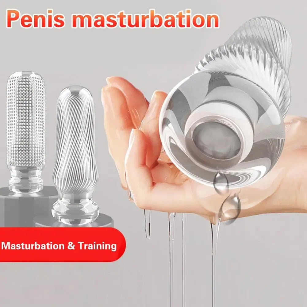 Masturbation Cup Sex Toys for Men Soft Male Exercise Penis Massage Sexy Pocket Pussy Blowjob Toy Vagina Adult Goods