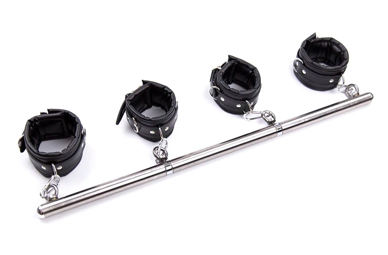 Metal Spreader Bar For Handcuffs & Ankle Cuffs BDSM Slave Restraints Device Bondage Sexy Toys For Couples Adult Games