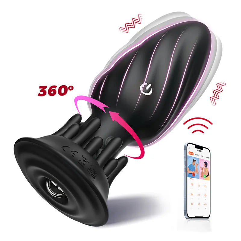 Silicone Anal Plug Vibrator Adult Sex Toys For Women Men Gay Butt Plug Wearable Prostate Massager Dildo Masturbator Sex Machine