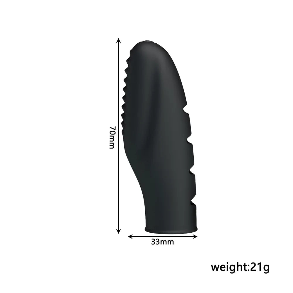 Mini Finger Vibrator for Women Clit Stimulator G-spot Massager Vagina Stimulation Masturbator Sex Products for Couple Flirting
