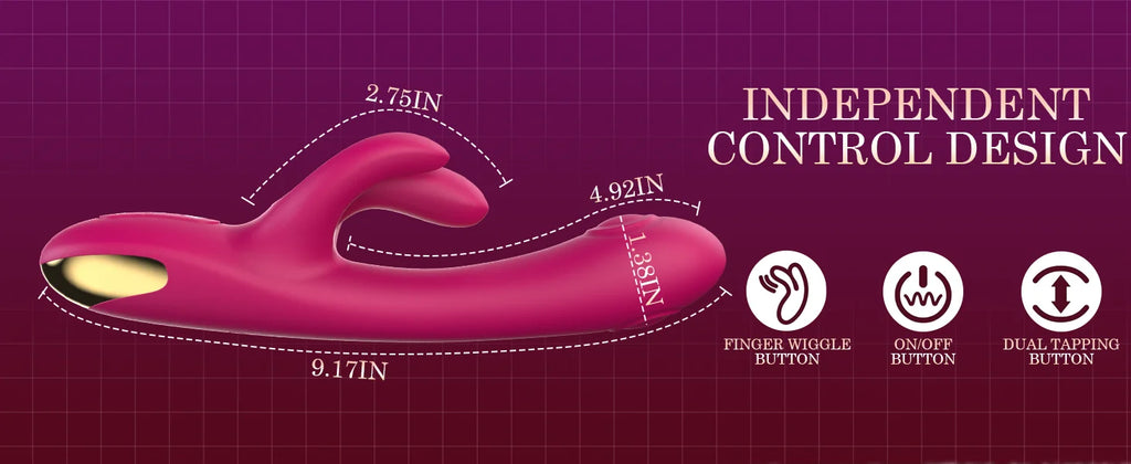 Dildo Vibrator Adults Sex Toy for G spot Clitoral Stimulator Waterproof Vibration 10 Flapping Vibrating Female Sex Toy for Women