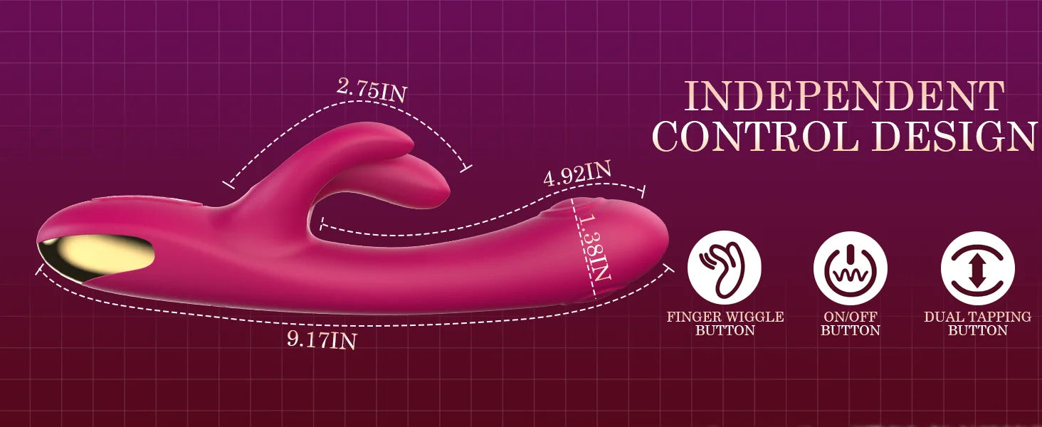 Dildo Vibrator Adults Sex Toy for G spot Clitoral Stimulator Waterproof Vibration 10 Flapping Vibrating Female Sex Toy for Women