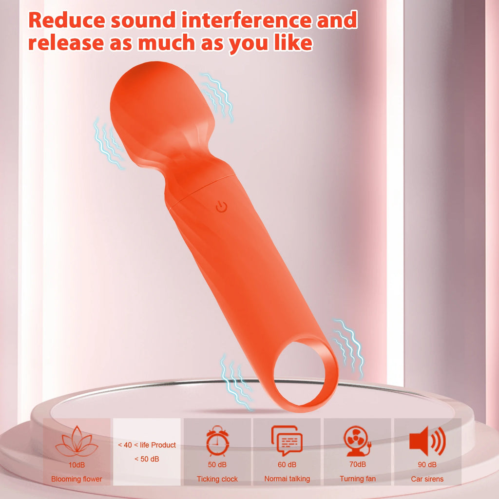 Mini Magic Wand Vibrator Sex Toys for Women Clitoris Stimulator AV Stick G Spot Vagina Massager Vibrating Dildo Masturbator