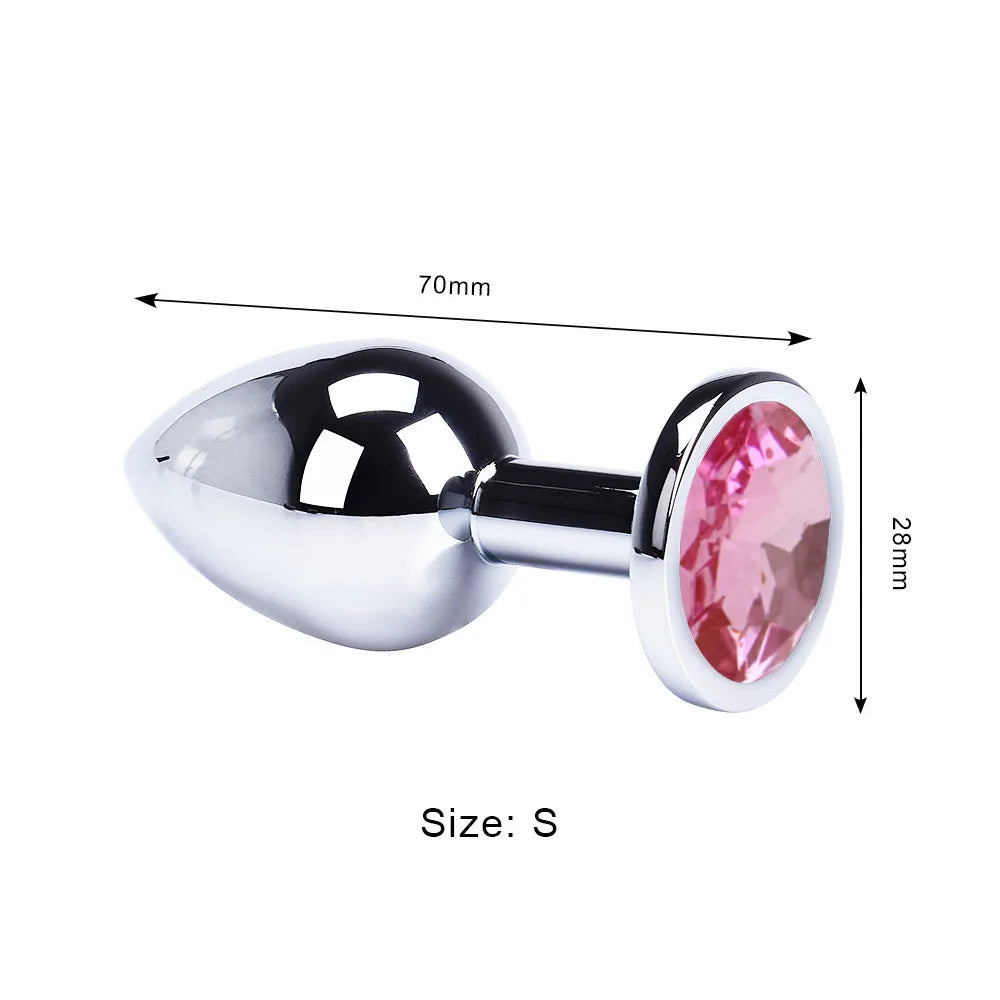 Sexy Fox Tail Butt Plug Metal Anal Plug Anal Toys For Women Cosplay Bdsm Sex Games For Couples Sex Goods Shop toys For Adults 18