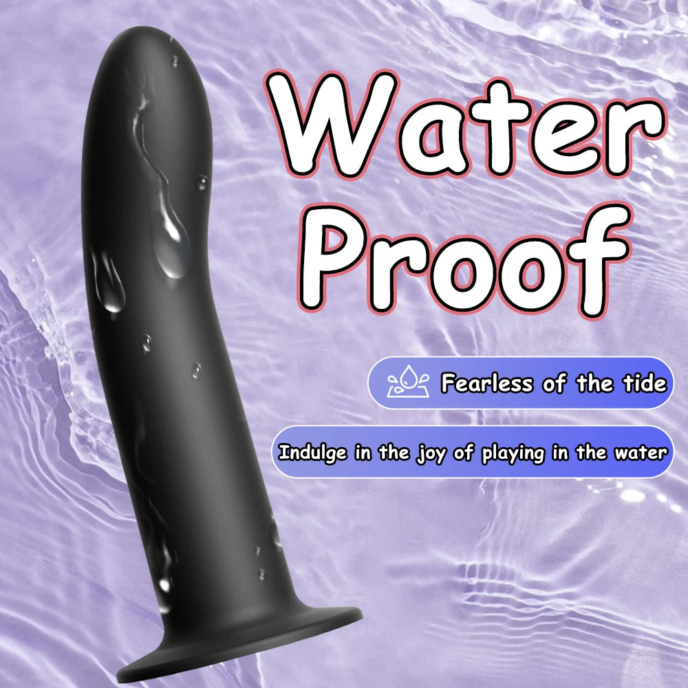 Flexible Liquid Silicone Dildo For Begginner Anal plug Prosate Massager G Spot Personal Massage Tool Suction Cup  Female Sex Toy