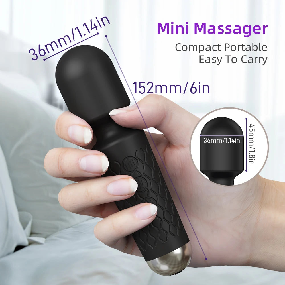 AV Magic Wand Vibrators Mini Powerful Vibrator Clitoris Vaginal Stimulator Dildo Sex Toy For Lady Masturbator Adult Supplies 18+