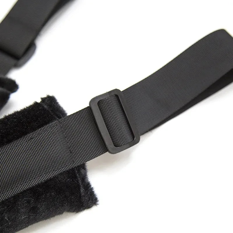 BDSM Restraint Waist Bondage Gear Adult Sexual Life Assist Sextoy SM Slave Couple Sex Game Tools Adjustable Soft Body Lift