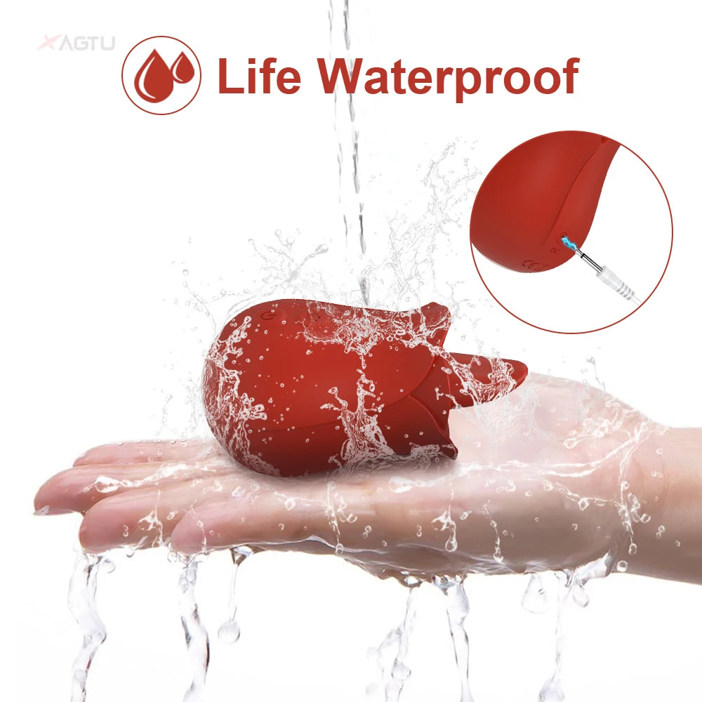 Sex Toys Tongue Licking Nipple Clitoris Stimulator Massager Dildo Vibrator Masturbation Tools Women Vibration Adult Supplies