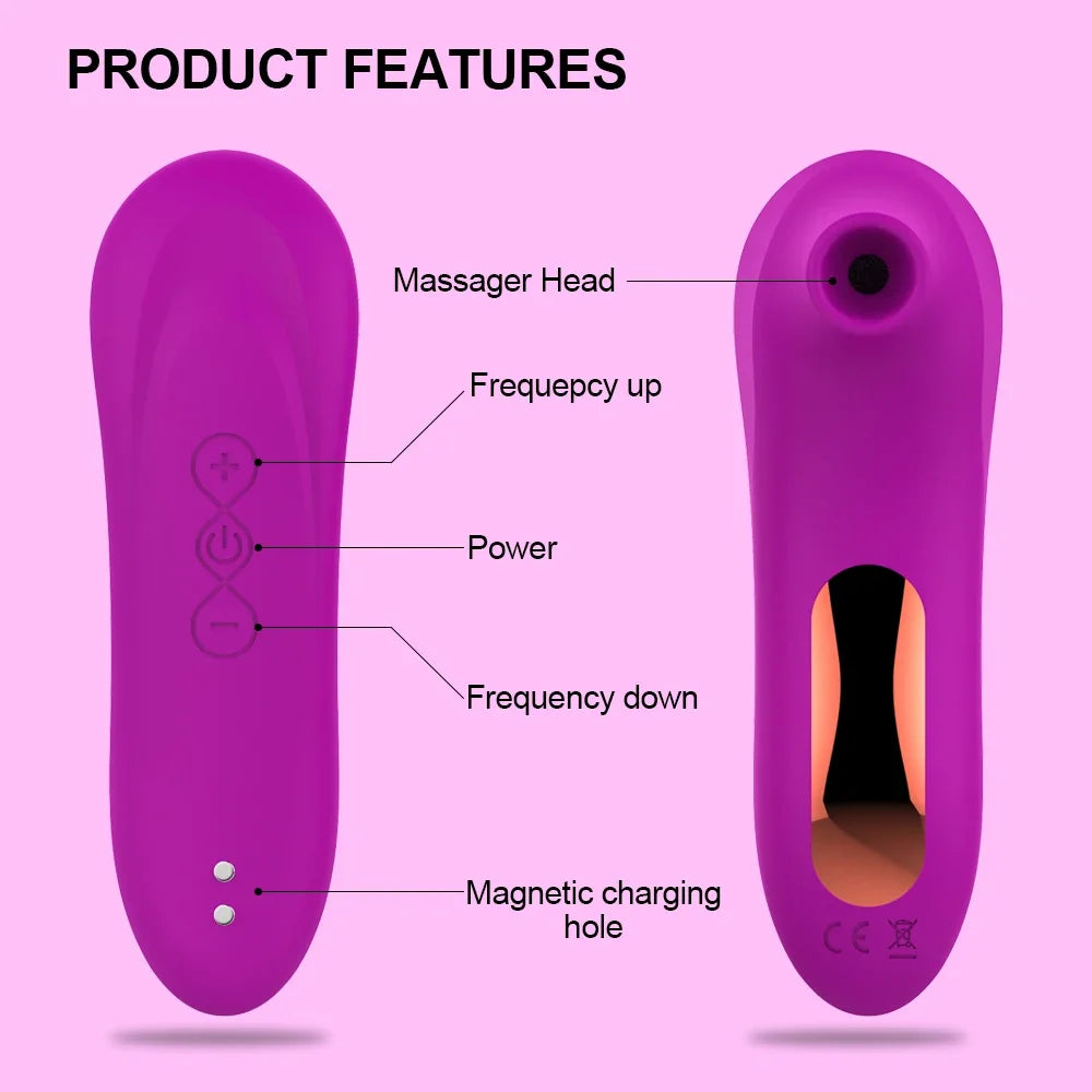 Mini Clitoral Vibrator For Woman G-spot Nipple Sucking Clitoris Sucker Pussy Stimulator Adults Sex Toys For Couples Girls 18+