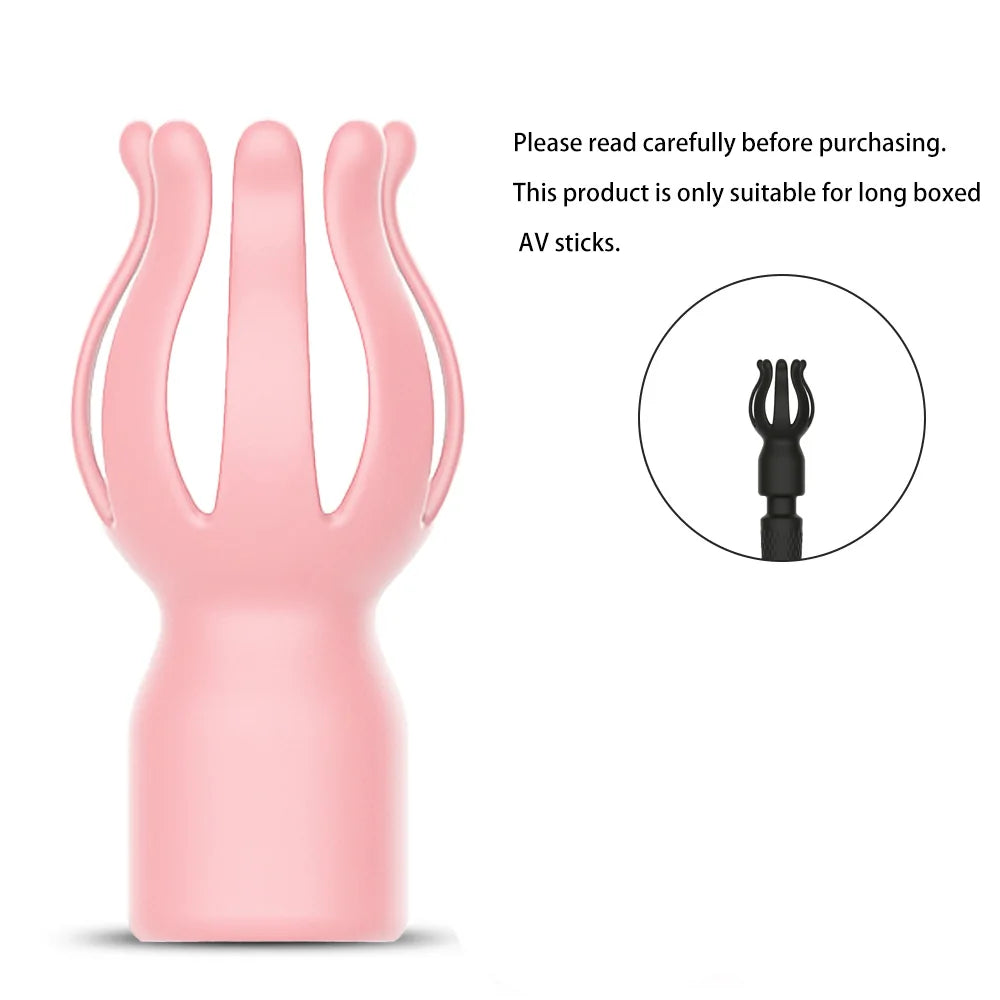 Silicone Powerful AV Vibrator, Female Nipple Clitoris G-spot Stimulation Masturbator, Couples Adult Sexy Sex Toys, Sex Toys 18+