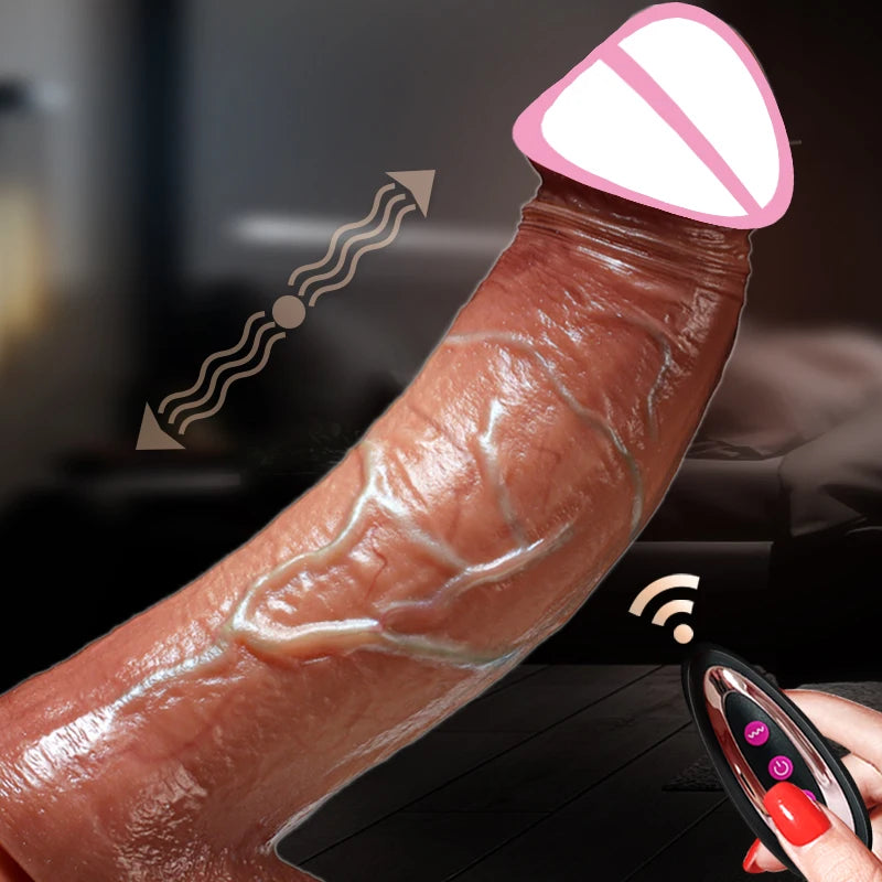 Super Realistic Dildo Vibrator Silicone Penis Anal Sex Female G-Spot Masturbator Adult Sex Toy Lesbian Gay Butt Plug For Women