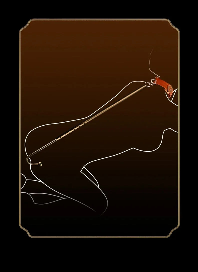 LOCKINK Metal Anal Hook Couple Adults Toys SM Posterior Anal Dilation Single Bead Adjustable Restraint Equipment for Men Women