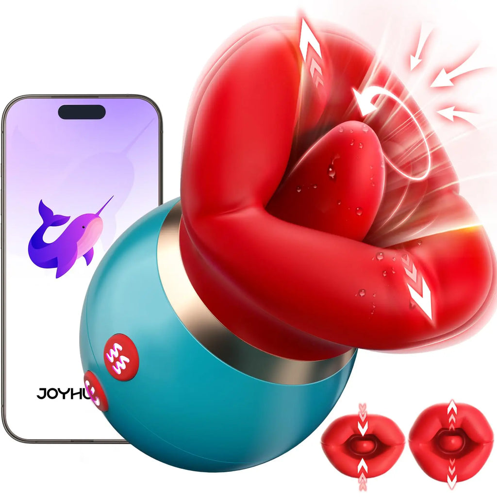 Adult Sex Toys Vibrator with APP Control 3 IN 1 Big Mouth Vibrators Sex Machine 360° Clit Nipple G Spot Anal Toys for Women