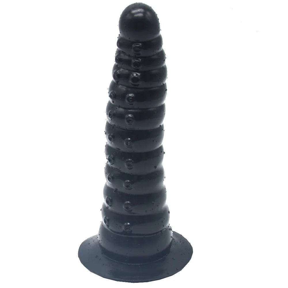 Silicone Simulation Dildo Female Masturbator Clitoris Massager Sex Toy Simulation Caterpillar Dildo
