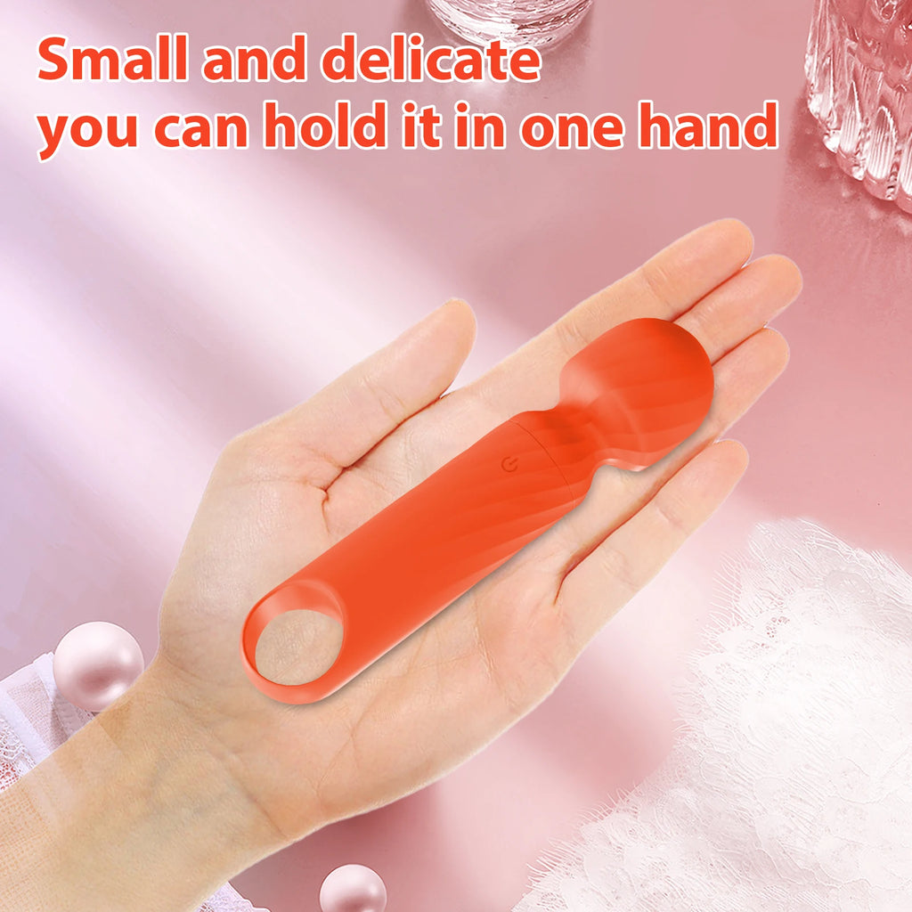 Mini Magic Wand Vibrator Sex Toys for Women Clitoris Stimulator AV Stick G Spot Vagina Massager Vibrating Dildo Masturbator