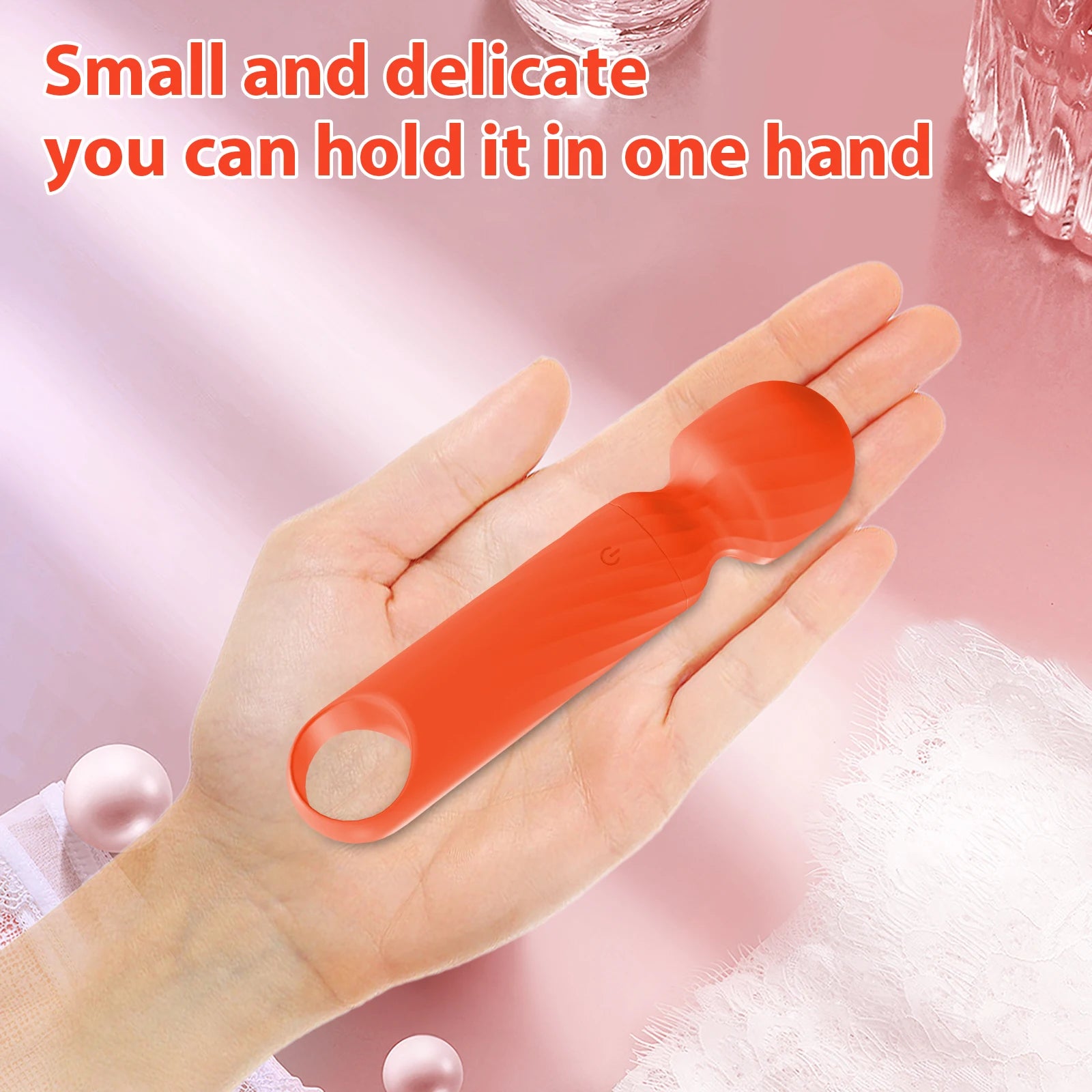 Mini Magic Wand Vibrator Sex Toys for Women Clitoris Stimulator AV Stick G Spot Vagina Massager Vibrating Dildo Masturbator