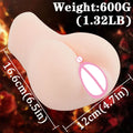 ZUIMAO Male Masturbator Adult Sex Toy with 3D Realistic Textured Pocket Pussy and Tight Anus Sex Doll Stroker for Sexy Adult Man