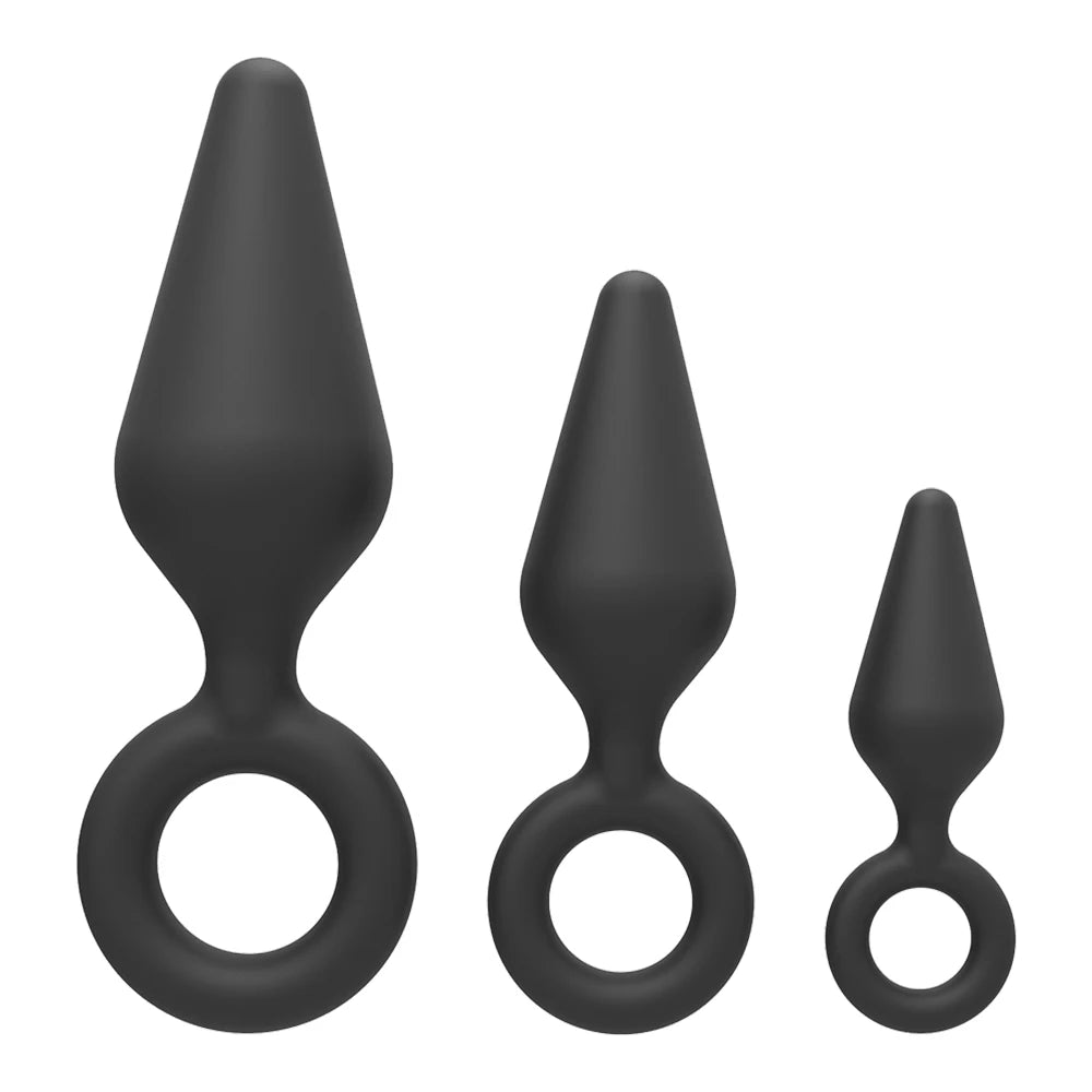 Silicone dildo anal plug, unisex, sexy plug, various sizes of adult products, men and women training massager, couple sex toys