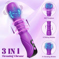 Sex Toys Telescopic Swing Vibrator for Women 3 in 1 Clitoris G Spot Stimulator Thrusting Beads Dildo for Female Adult Toys 18+