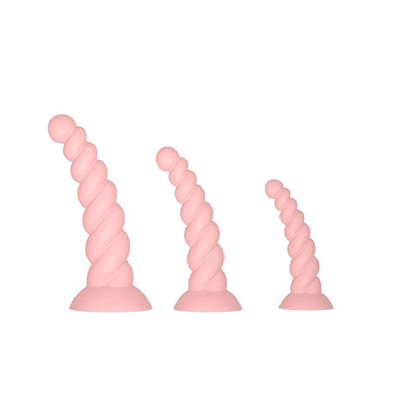 Silicone Bead Anal Plug Dildo With Strong Sucker Prostate Massager Vaginal G-point Stimulator Adult Game Sex Toys For Man Woman
