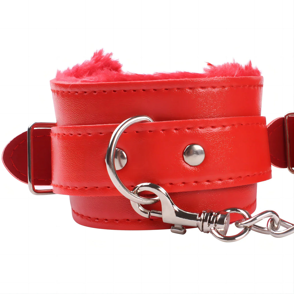 Sex Toys Handcuffs  PU Leather Restraints Bondage Cuffs Roleplay Tools Erotic Handcuffs for Couples GameSex Products Sexy