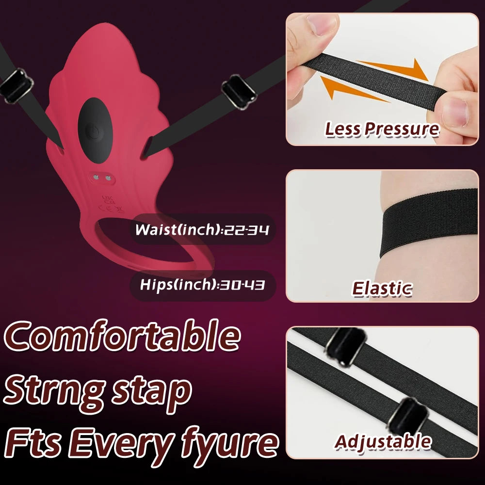 Adult Sex Toys Wearable with Panty Vibrator Female Couple Clitoral Vibrating Stimulator Sex Games Pleasure Adult Sex Toys 18