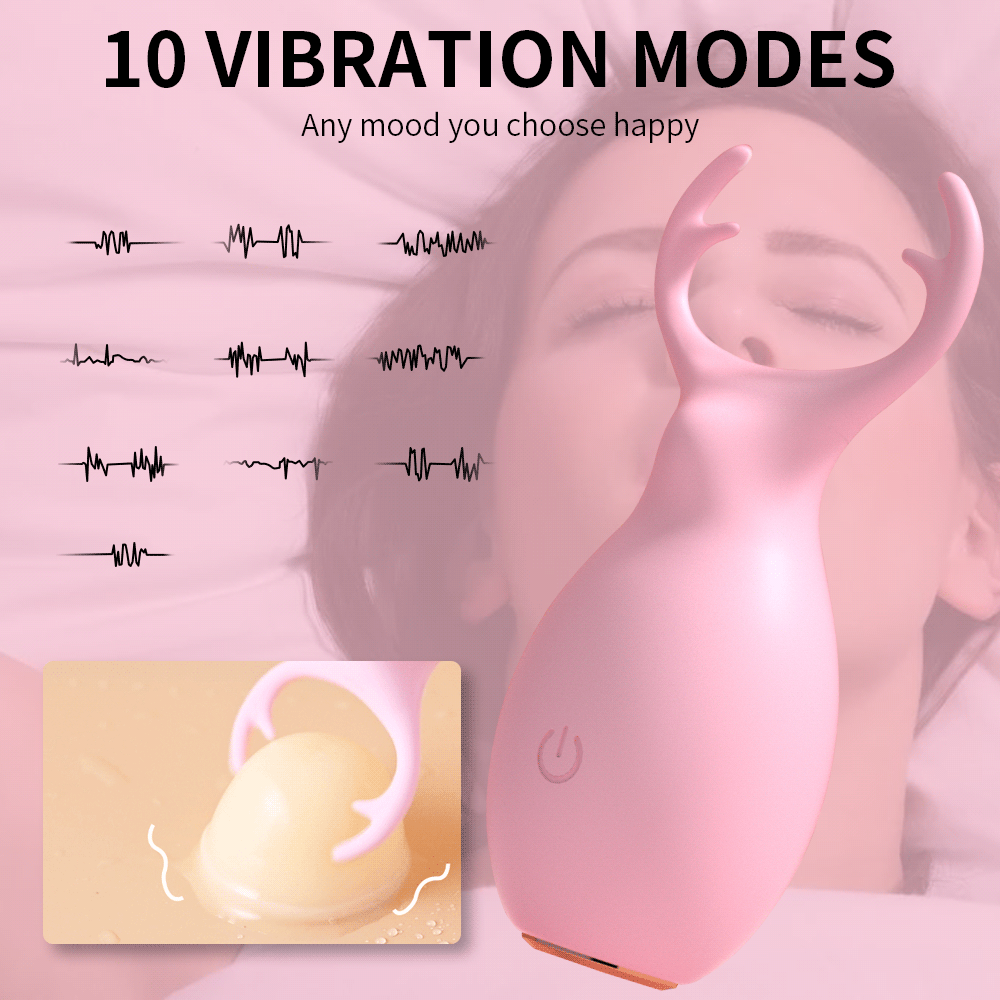 Vibrators for Women 10 Modes Vibration Cute Pets Shape Sexy Toys Nipple Clit Stimulator Waterproof Sex Toys for Women Sex Shop