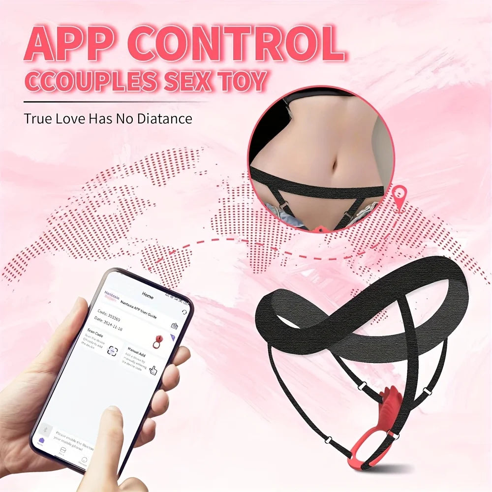 Adult Sex Toys Wearable Panty Vibrator with 9 Vibration Modes Female Sex Toy Vibrating Clitoral Stimulator Couple Sex Toys 18+