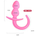 Factory Sales Silicone Dog Tail Luminous Anal Plug Puppy Play Anal Accessories G-Spot Prostate Massage Butt Plug Fetish Sex Toys