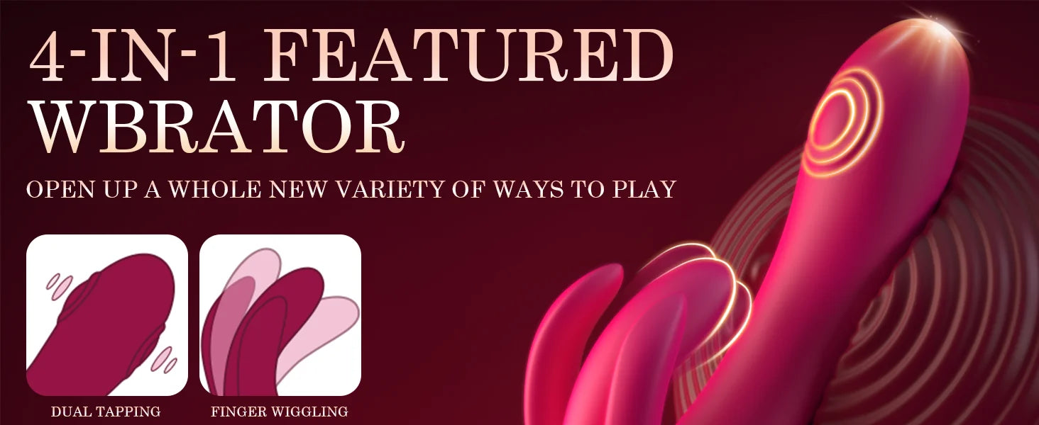 Dildo Vibrator Adults Sex Toy for G spot Clitoral Stimulator Waterproof Vibration 10 Flapping Vibrating Female Sex Toy for Women